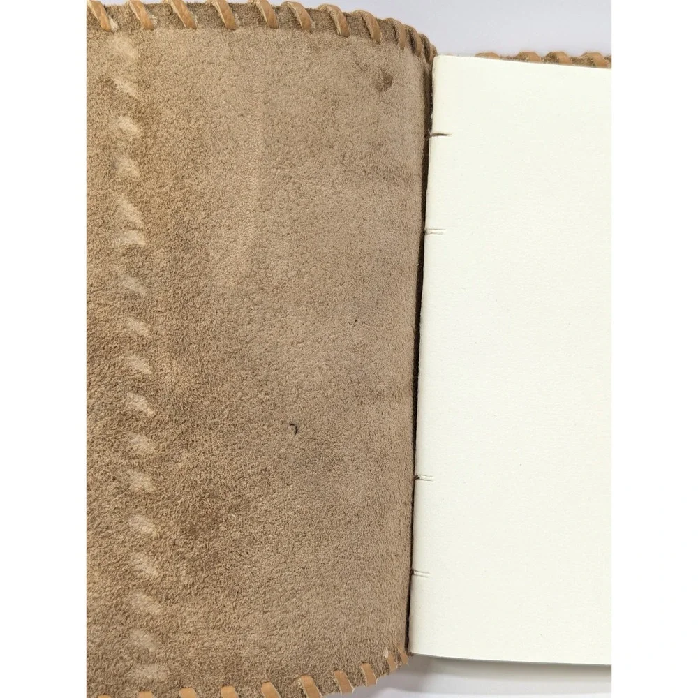 Leather Journal/Diary Cardinal Embroidered 200‎ Pg